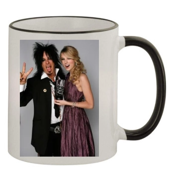 Taylor Swift 11oz Colored Rim & Handle Mug