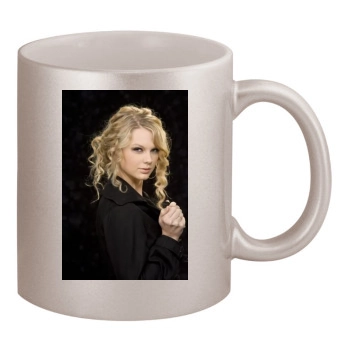 Taylor Swift 11oz Metallic Silver Mug