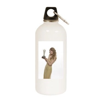 Taylor Swift White Water Bottle With Carabiner