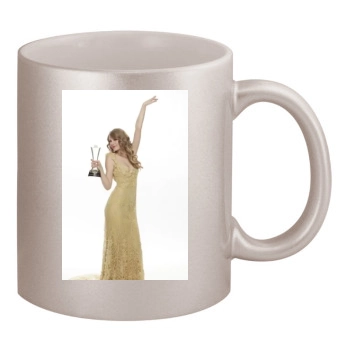 Taylor Swift 11oz Metallic Silver Mug