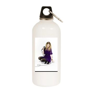 Taylor Swift White Water Bottle With Carabiner