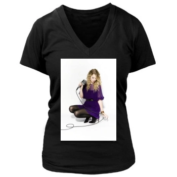 Taylor Swift Women's Deep V-Neck TShirt