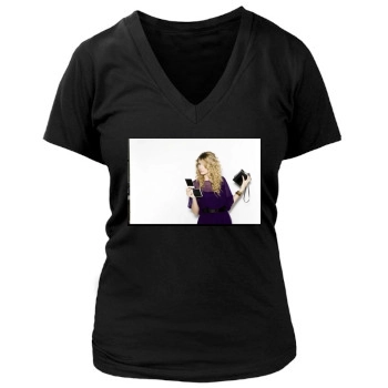 Taylor Swift Women's Deep V-Neck TShirt