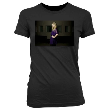 Taylor Swift Women's Junior Cut Crewneck T-Shirt