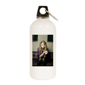 Taylor Swift White Water Bottle With Carabiner