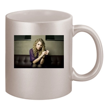 Taylor Swift 11oz Metallic Silver Mug