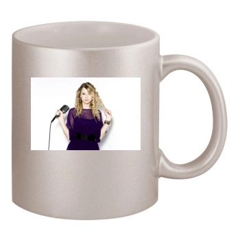 Taylor Swift 11oz Metallic Silver Mug