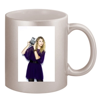 Taylor Swift 11oz Metallic Silver Mug