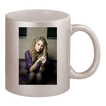 Taylor Swift 11oz Metallic Silver Mug