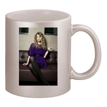 Taylor Swift 11oz Metallic Silver Mug