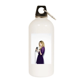 Taylor Swift White Water Bottle With Carabiner