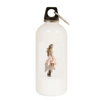 Taylor Swift White Water Bottle With Carabiner