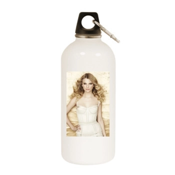 Taylor Swift White Water Bottle With Carabiner