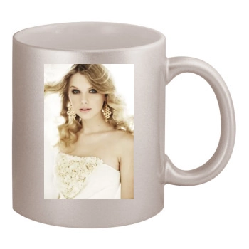 Taylor Swift 11oz Metallic Silver Mug