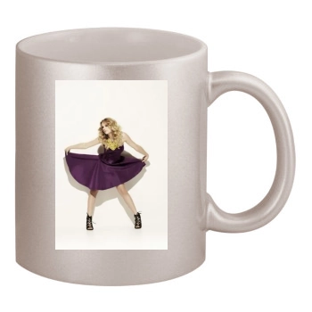 Taylor Swift 11oz Metallic Silver Mug