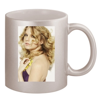 Taylor Swift 11oz Metallic Silver Mug