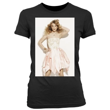 Taylor Swift Women's Junior Cut Crewneck T-Shirt