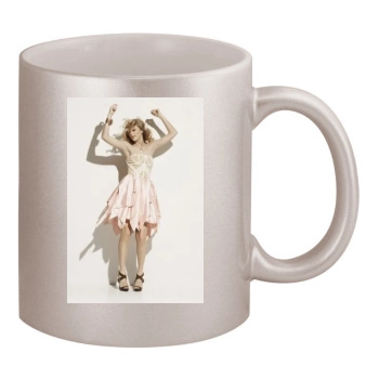 Taylor Swift 11oz Metallic Silver Mug