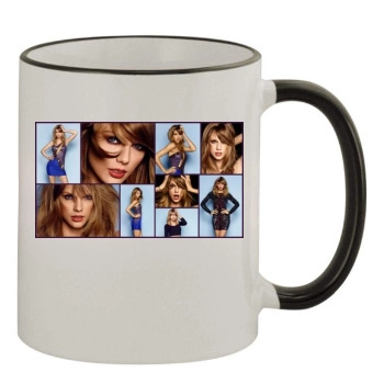 Taylor Swift 11oz Colored Rim & Handle Mug