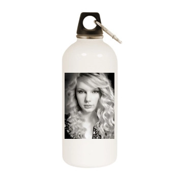 Taylor Swift White Water Bottle With Carabiner