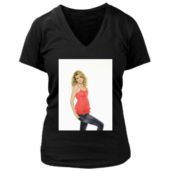 Taylor Swift Women's Deep V-Neck TShirt