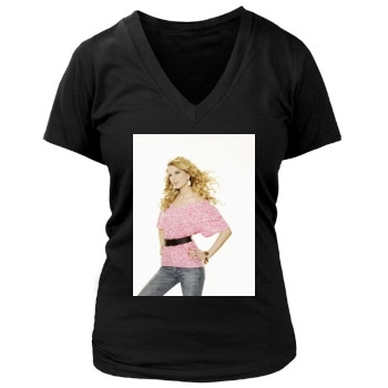 Taylor Swift Women's Deep V-Neck TShirt