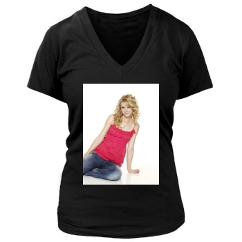 Taylor Swift Women's Deep V-Neck TShirt