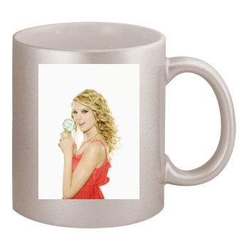 Taylor Swift 11oz Metallic Silver Mug