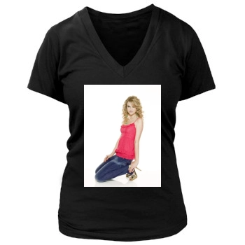 Taylor Swift Women's Deep V-Neck TShirt