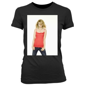 Taylor Swift Women's Junior Cut Crewneck T-Shirt