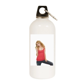 Taylor Swift White Water Bottle With Carabiner