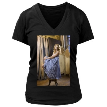 Taylor Swift Women's Deep V-Neck TShirt