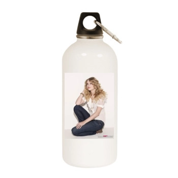 Taylor Swift White Water Bottle With Carabiner