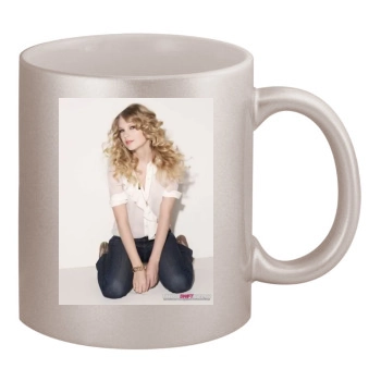 Taylor Swift 11oz Metallic Silver Mug