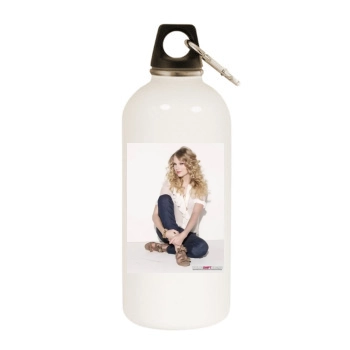 Taylor Swift White Water Bottle With Carabiner