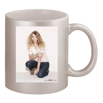 Taylor Swift 11oz Metallic Silver Mug