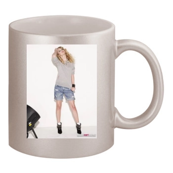 Taylor Swift 11oz Metallic Silver Mug