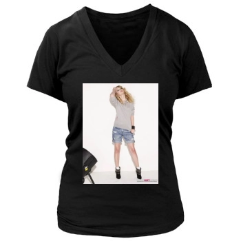 Taylor Swift Women's Deep V-Neck TShirt