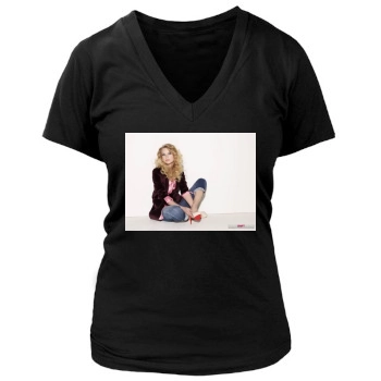 Taylor Swift Women's Deep V-Neck TShirt