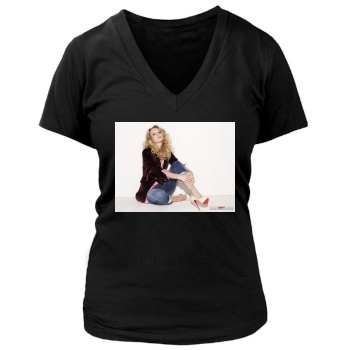 Taylor Swift Women's Deep V-Neck TShirt