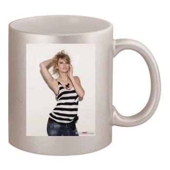 Taylor Swift 11oz Metallic Silver Mug