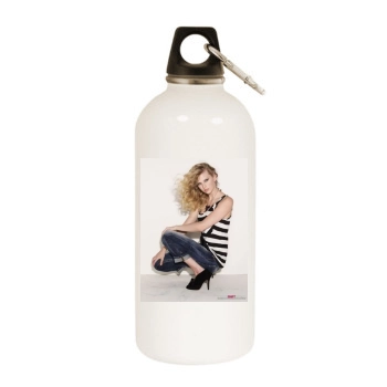 Taylor Swift White Water Bottle With Carabiner