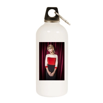 Taylor Swift White Water Bottle With Carabiner