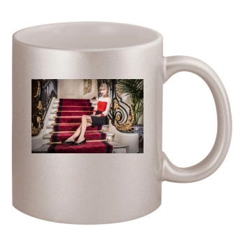 Taylor Swift 11oz Metallic Silver Mug