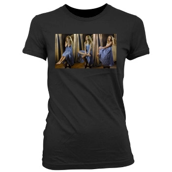 Taylor Swift Women's Junior Cut Crewneck T-Shirt