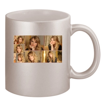 Taylor Swift 11oz Metallic Silver Mug