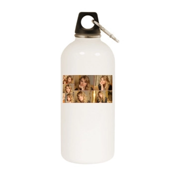 Taylor Swift White Water Bottle With Carabiner