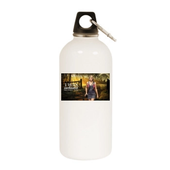 Taylor Swift White Water Bottle With Carabiner