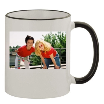 TATU 11oz Colored Rim & Handle Mug