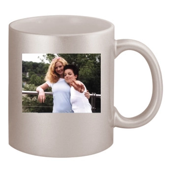 TATU 11oz Metallic Silver Mug